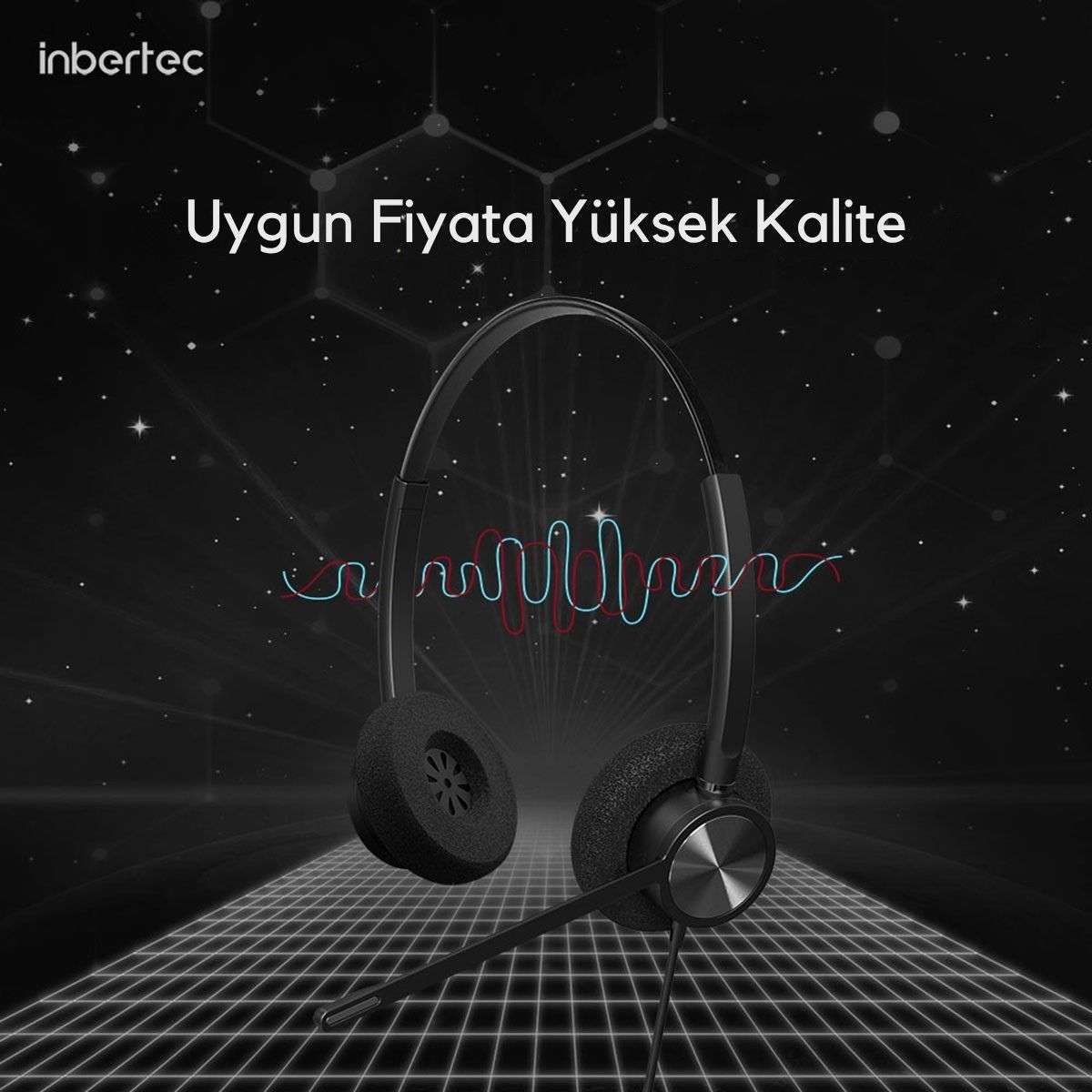 Cetus Serisi Büyük Değer Binaural Teams Kulaklık (4)